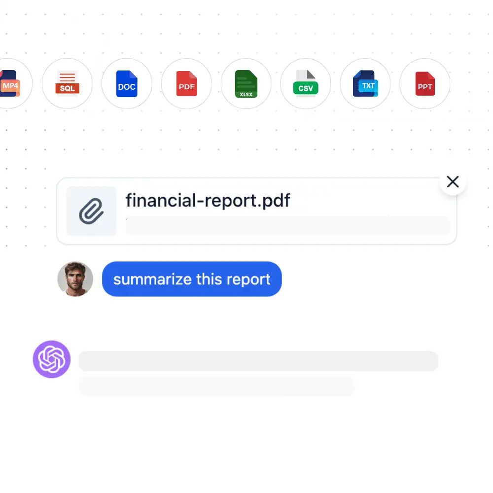 Chat with documents - Chat with PDFs, images, and more.